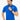 M - Polyester Polo - Royal Blue - Front View