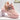 Trendy Women Pink Sneakers with Golden Heart Chain Stylish Casual Shoes for Girls